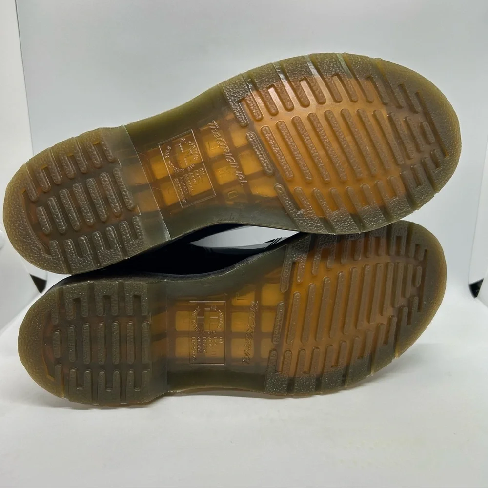 Dr. Martens 2976 Black Patent Leather Chelsea Boot Womens Size 7 - Picture 7 of 9